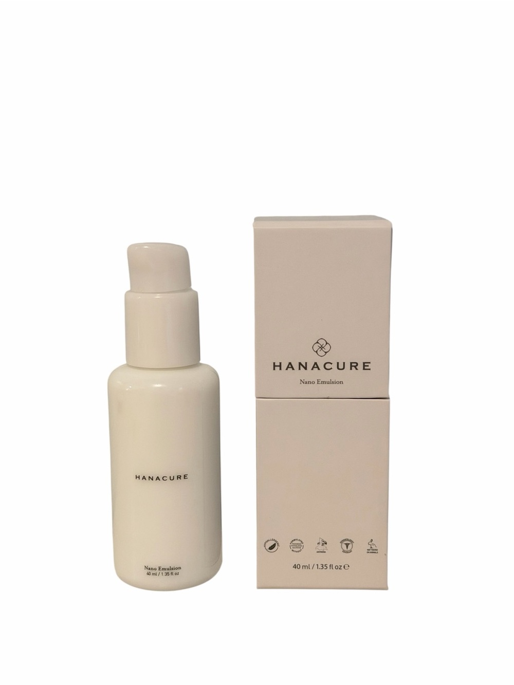 Hanacure~Nano Emulsion - White Hydrating Facial Emulsion/1.35 fl oz/NIB! SEALED